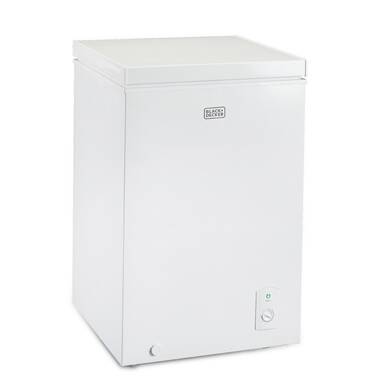 Black Decker Portable 3.5 cu. ft. Chest Freezer with Adjustable